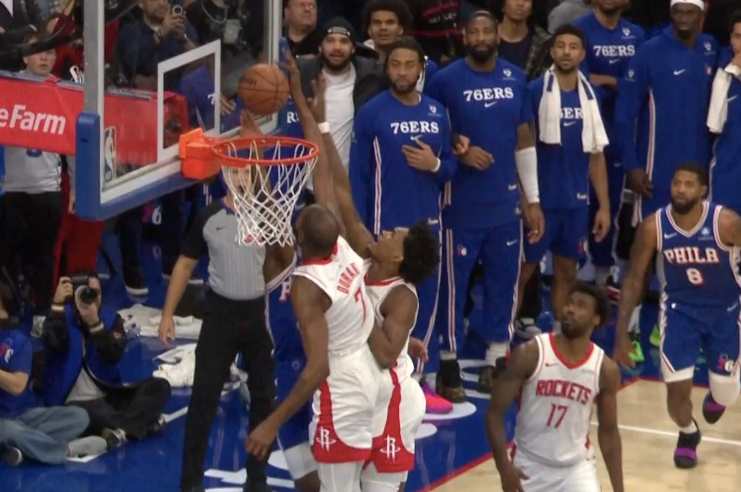 九游娱乐官方网站-爆大冷！火箭裁判帮忙仍输球：杜兰特36分8失误，恩比德打爆申京